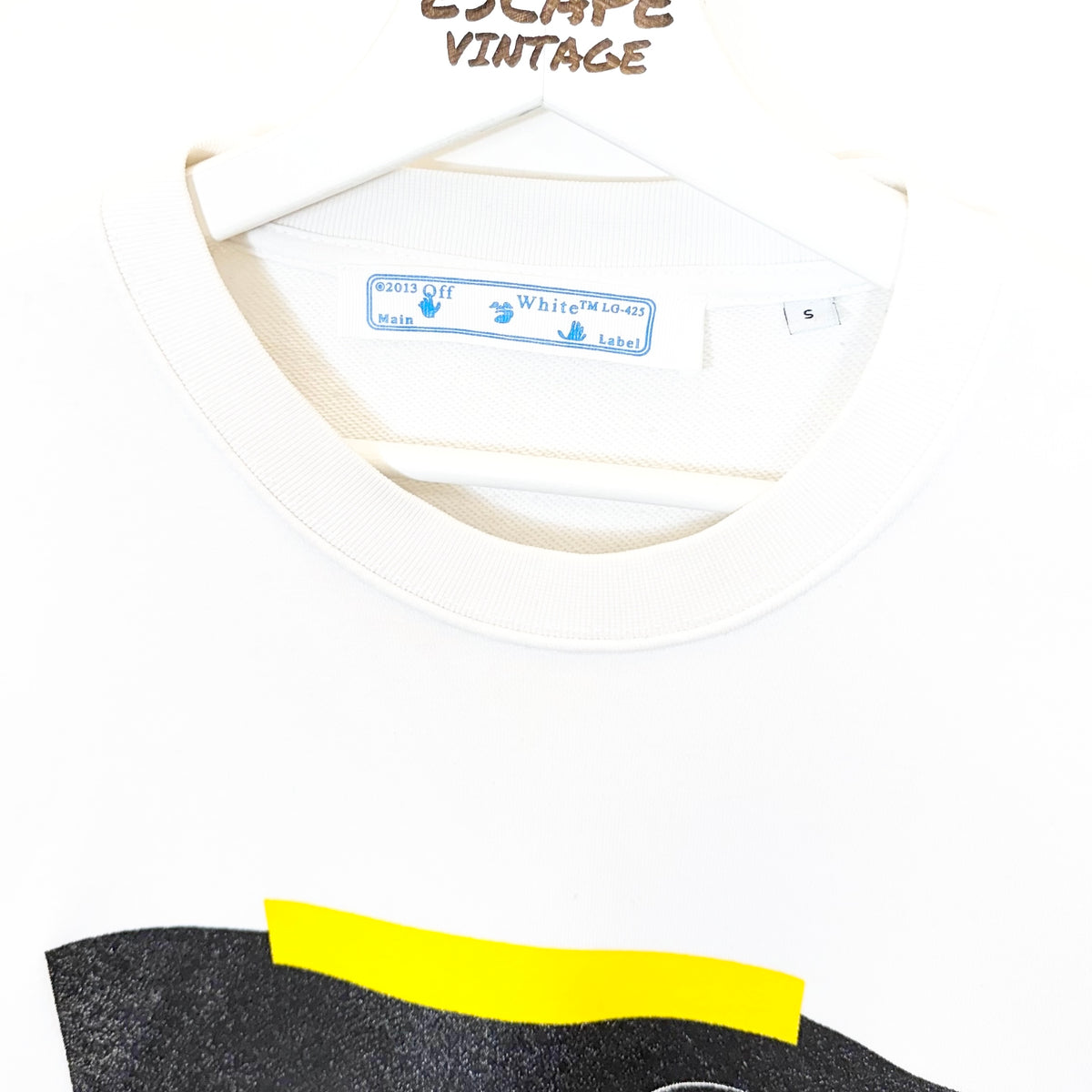 Felpa Off White Vintage [S]