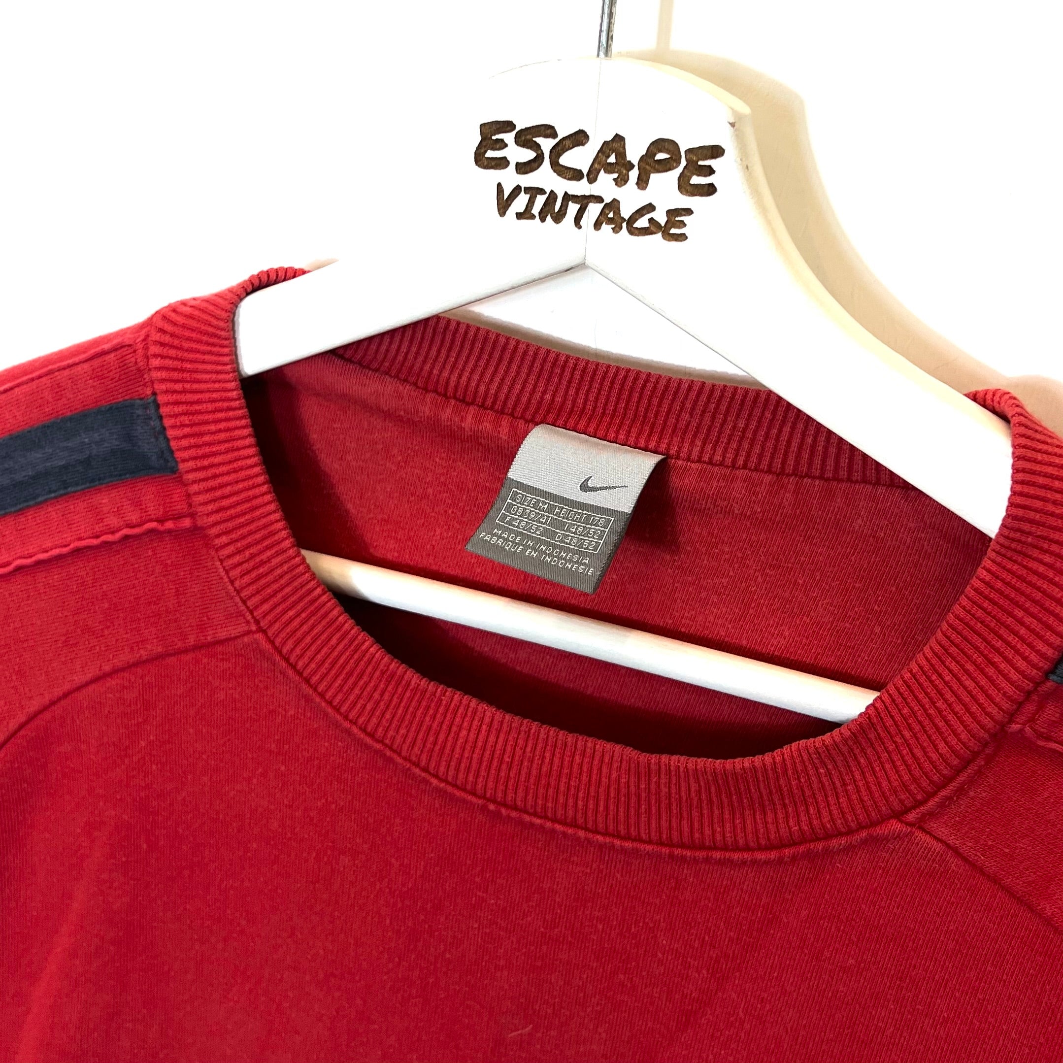 00s Felpa Nike Spellout Vintage [M]