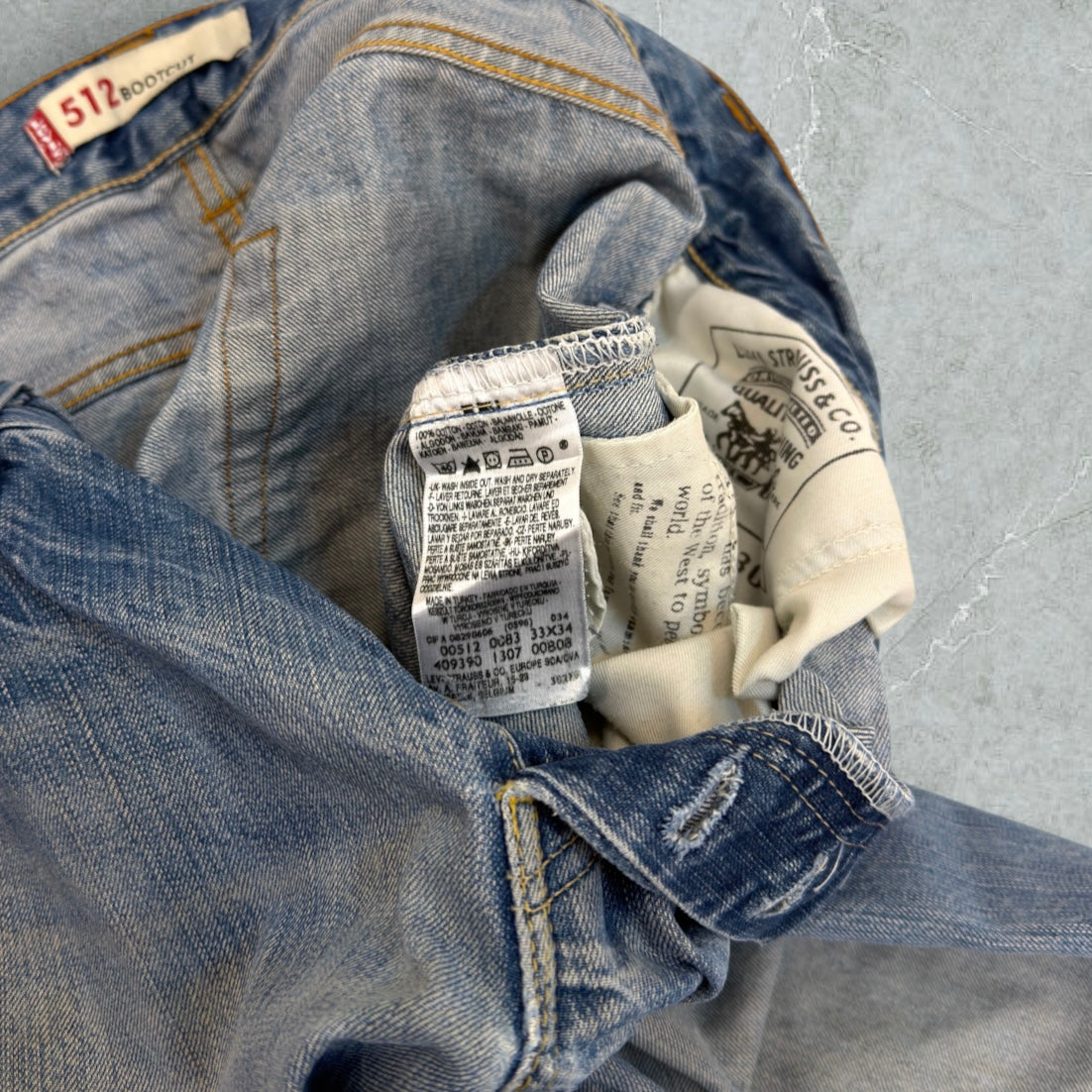 Jeans Levis 512 Bootcut Vintage [47 IT]