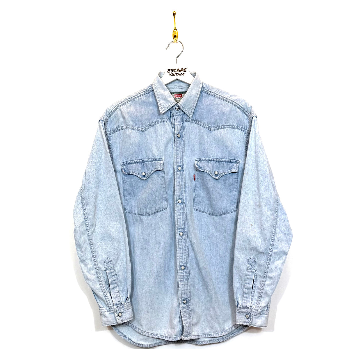 00s Camicia Levis In Denim Vintage [S]