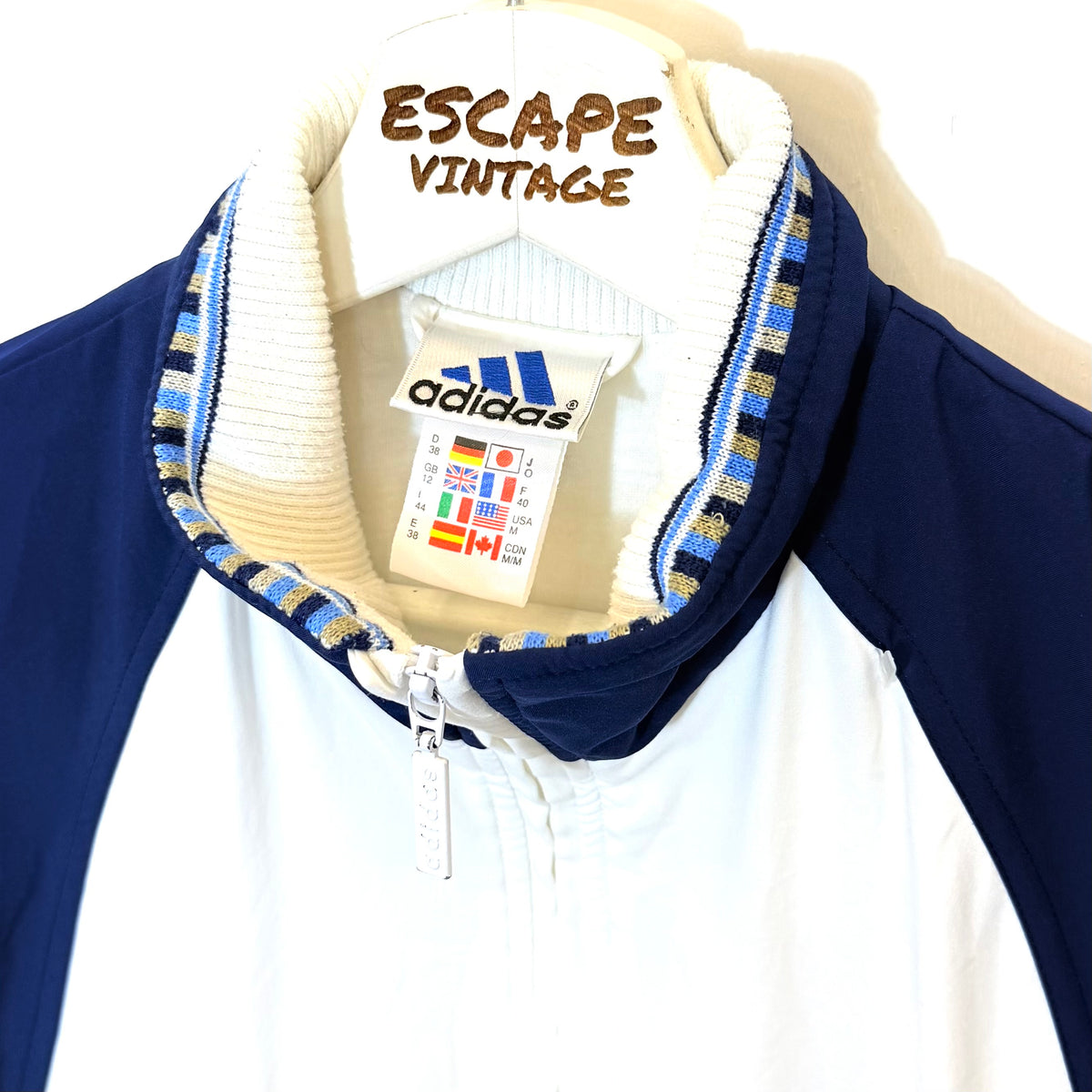 90s Giacca Adidas 2-in-1 Vintage [L]