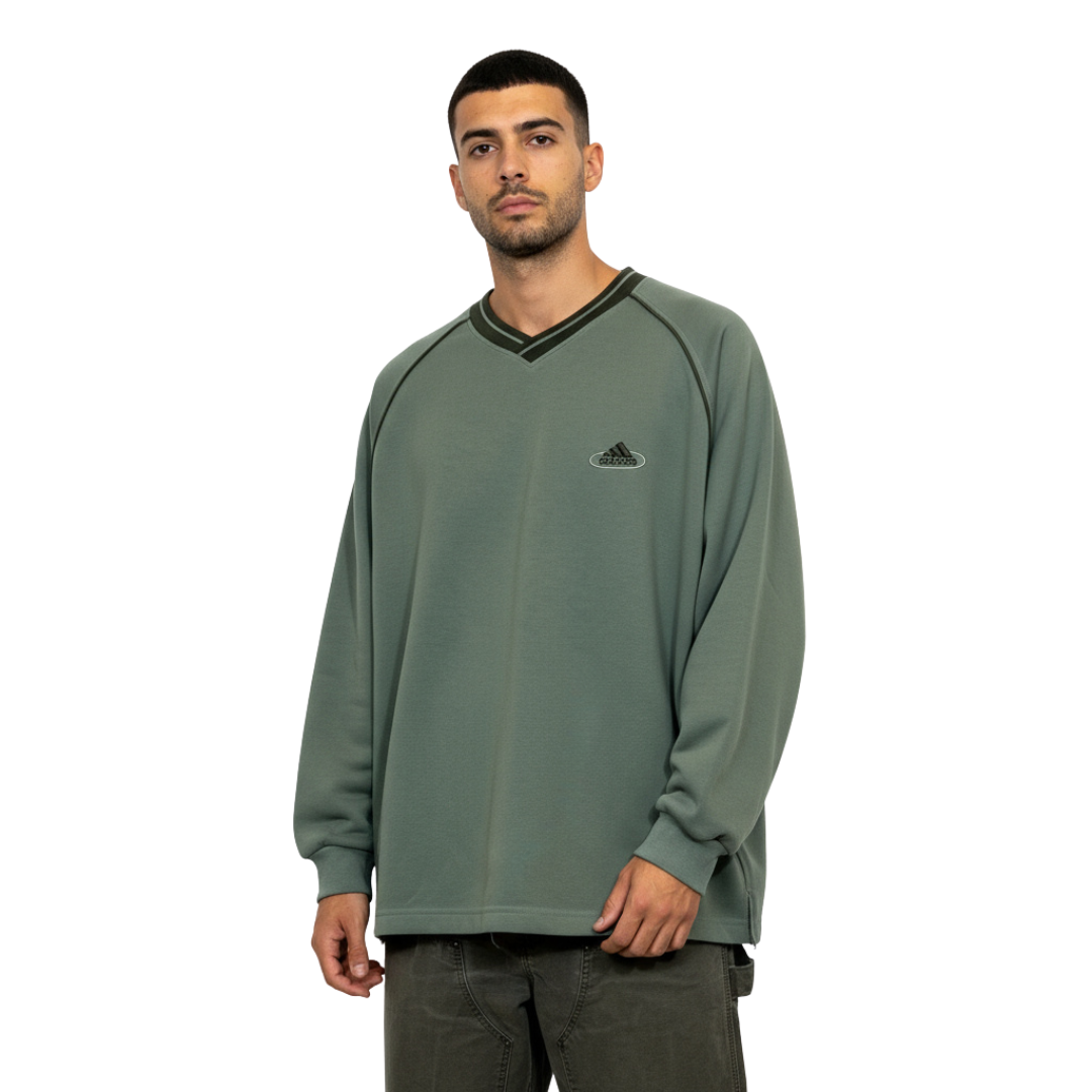 90s Felpa Adidas Vintage [XL]