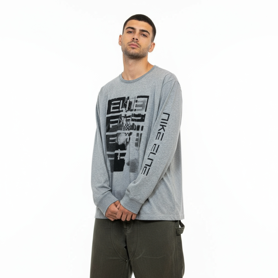 T-Shirt Nike Maniche Lunghe Vintage [L]