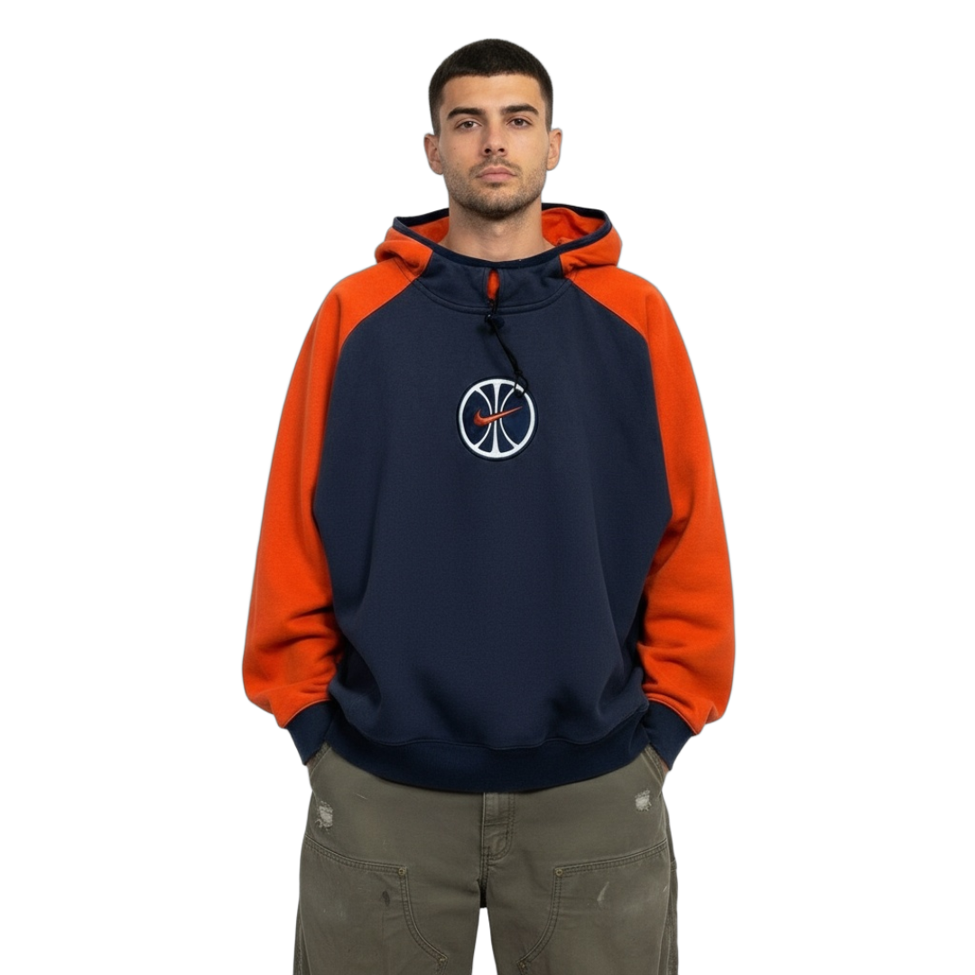 [RARA] 90s Felpa Nike Basketball Vintage [XL]