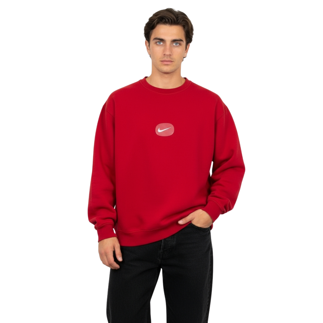 00s Felpa Nike Center Swoosh Vintage [M]