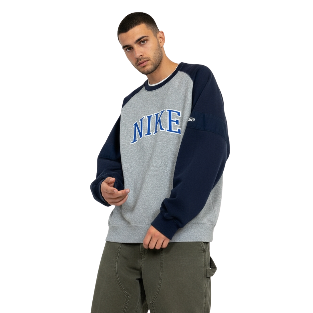 [RARA] 00s Felpa Nike Spellout Vintage [XL]